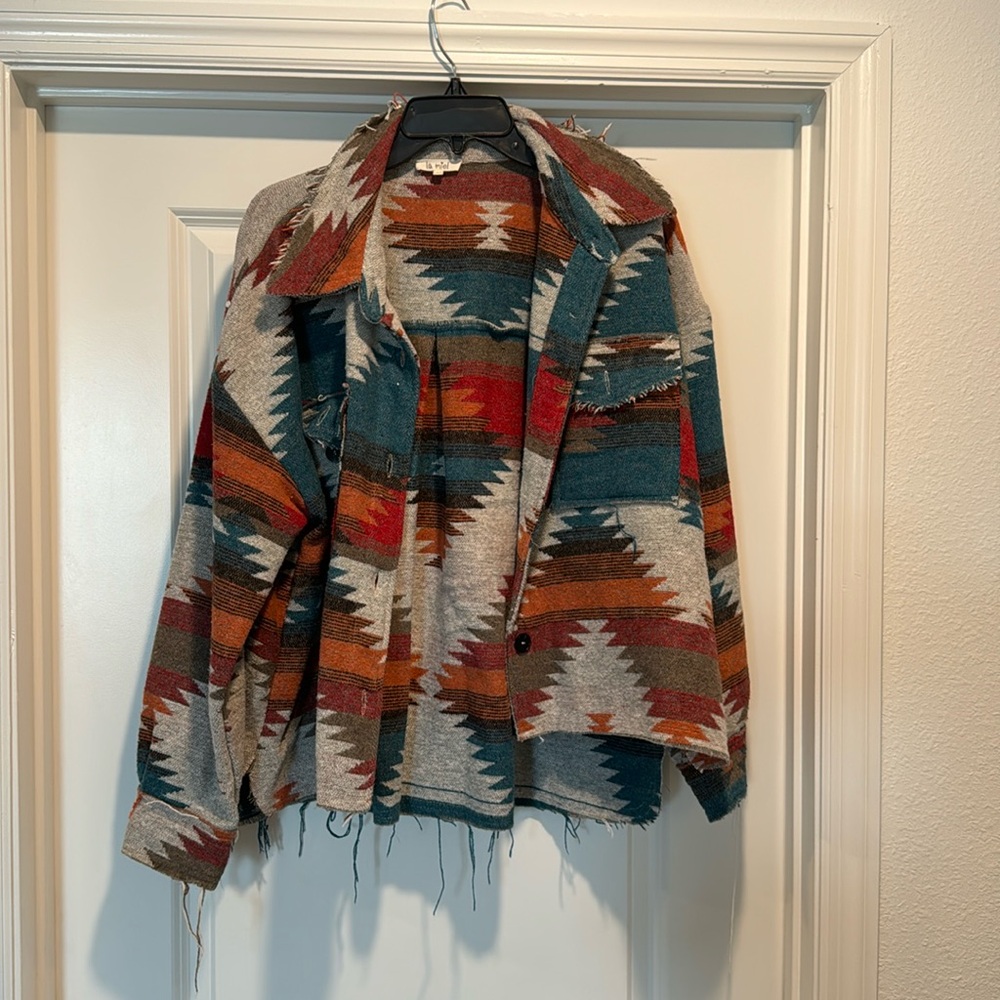 COPY - Colorful  Aztec jacket